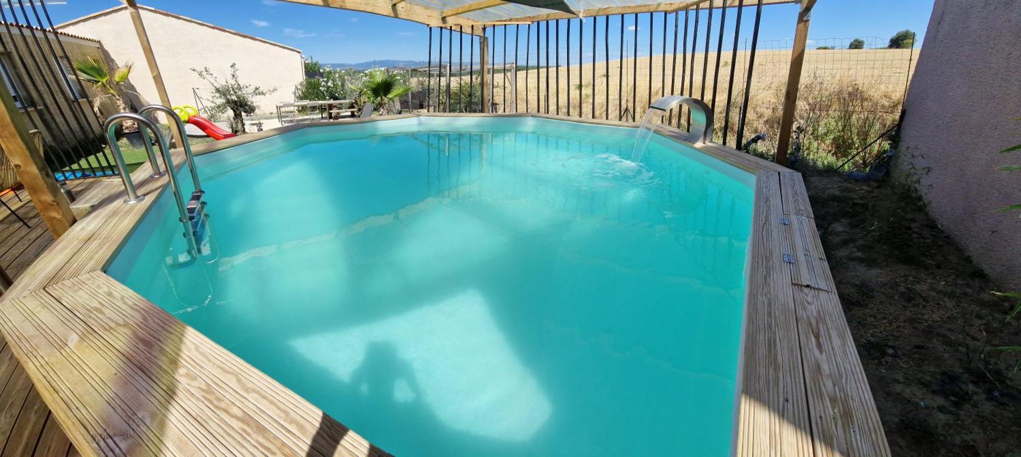 Villa Avec Piscine Sans Vis-A-Vis Caux-et-Sauzens Kamer foto